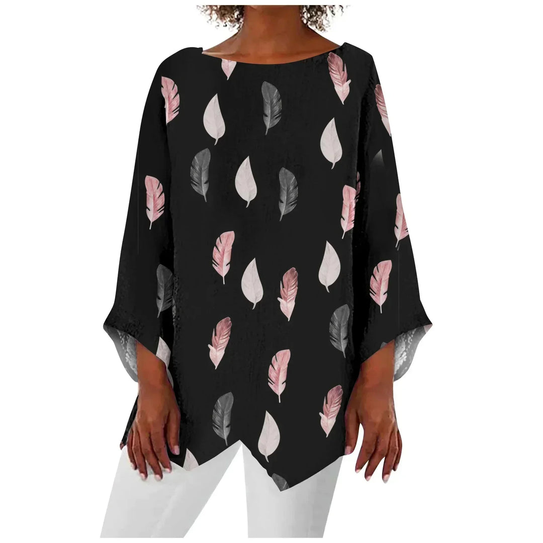 Serene Everyday Blouse - Comfortable Relaxed Fit