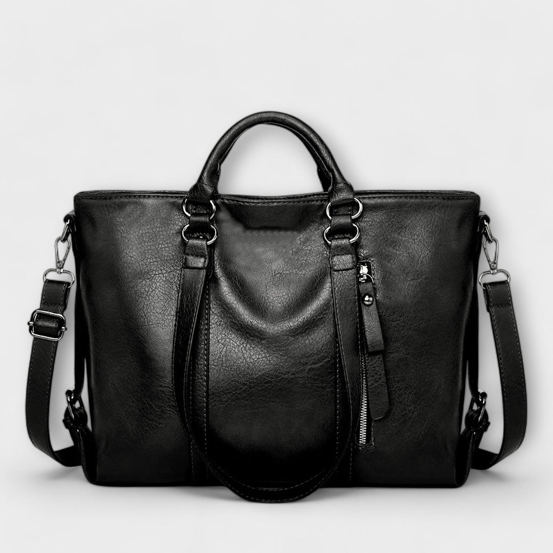 Olivia - Oversized Leather Tote