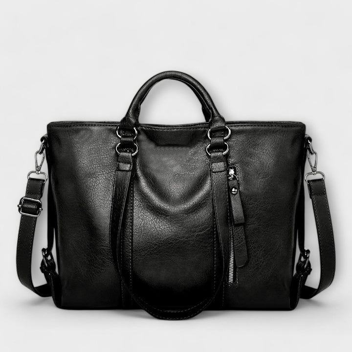 Olivia - Oversized Leather Tote