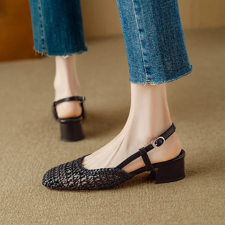 Lexi Stylish Mid Heel Sandals
