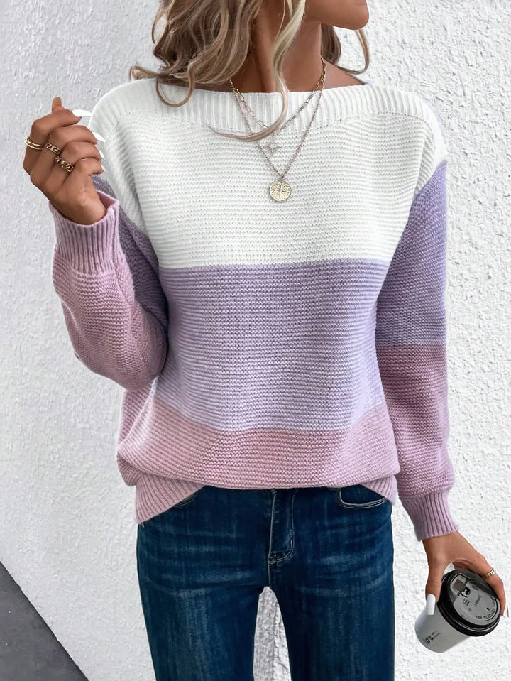 Grace | Cozy Ombre Knit Pullover
