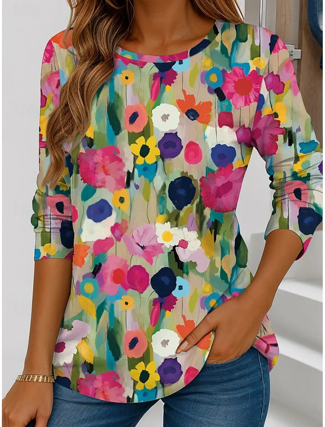 Charming Midi Blouse for Evening Wear