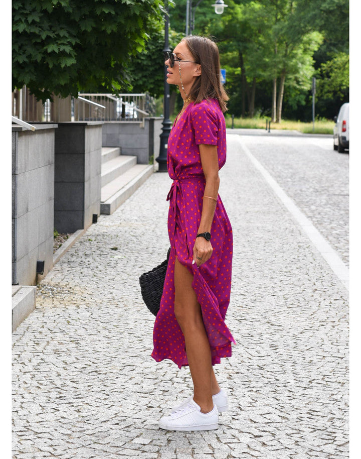 Aureza | Gentle Blossom Wrap Dress