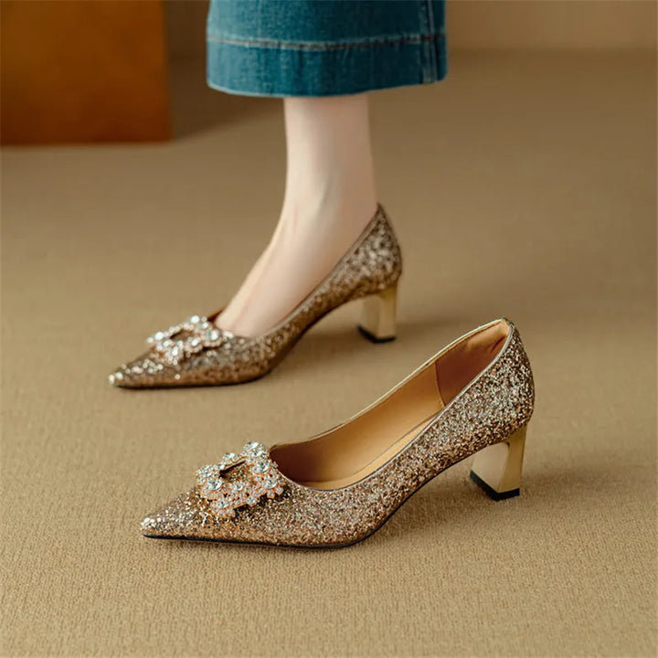 Glittering Gloria Heels
