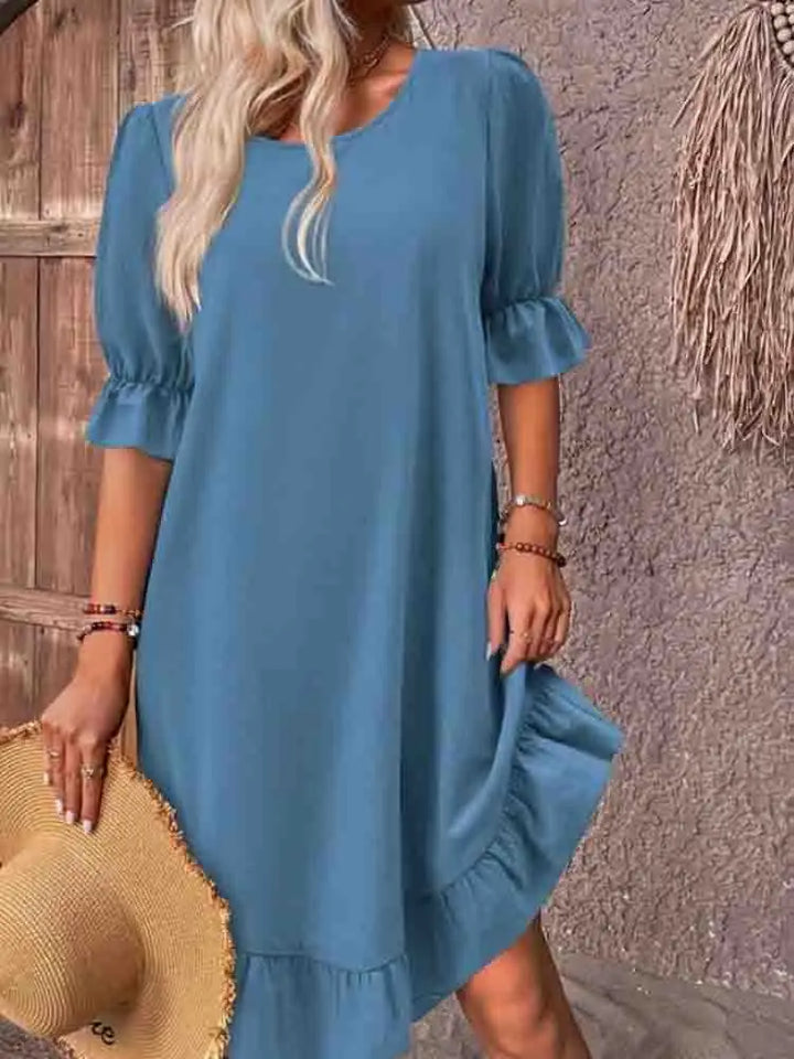 Sally | Ruffled Summer Dress