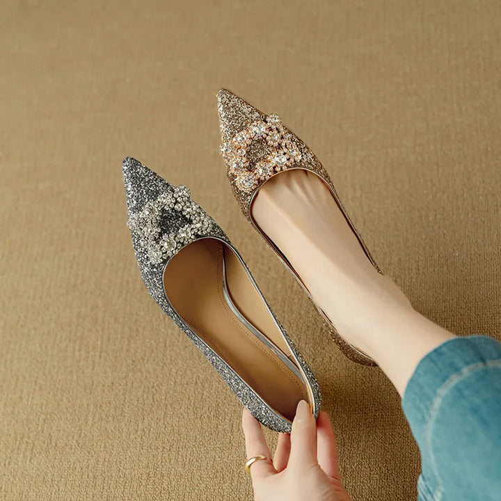 Glittering Gloria Heels