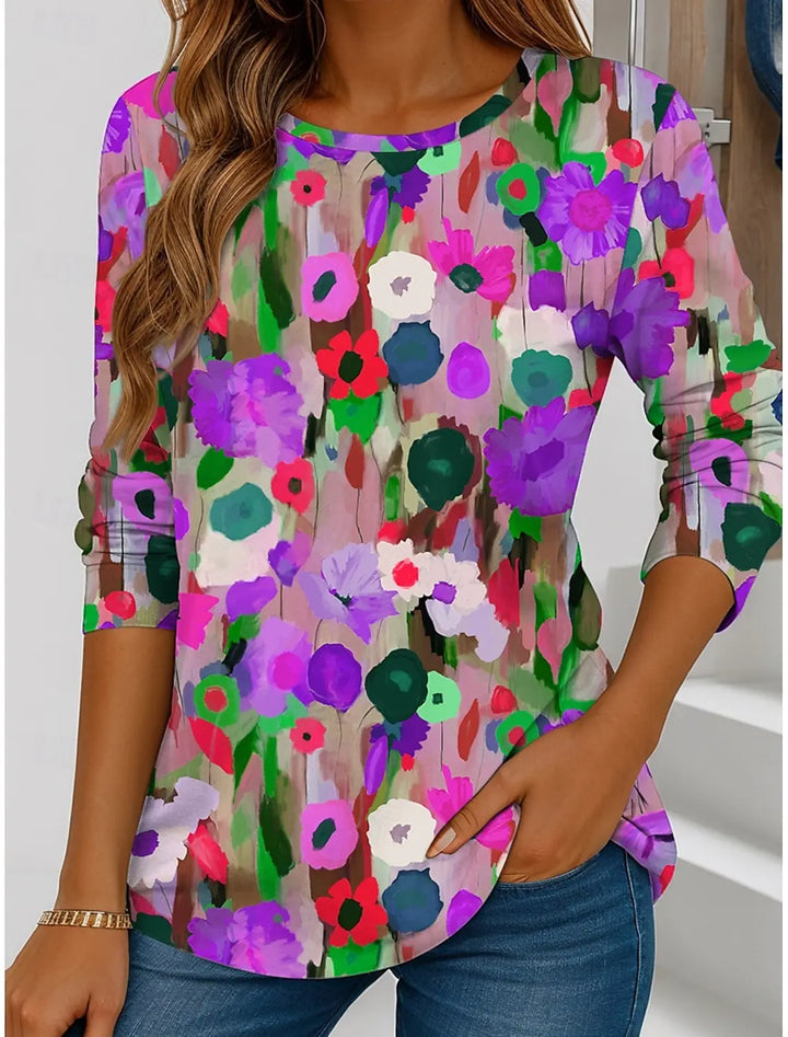 Charming Midi Blouse for Evening Wear