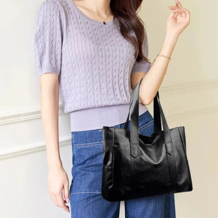 Susan - Elegant Minimalist Leather Shoulder Bag