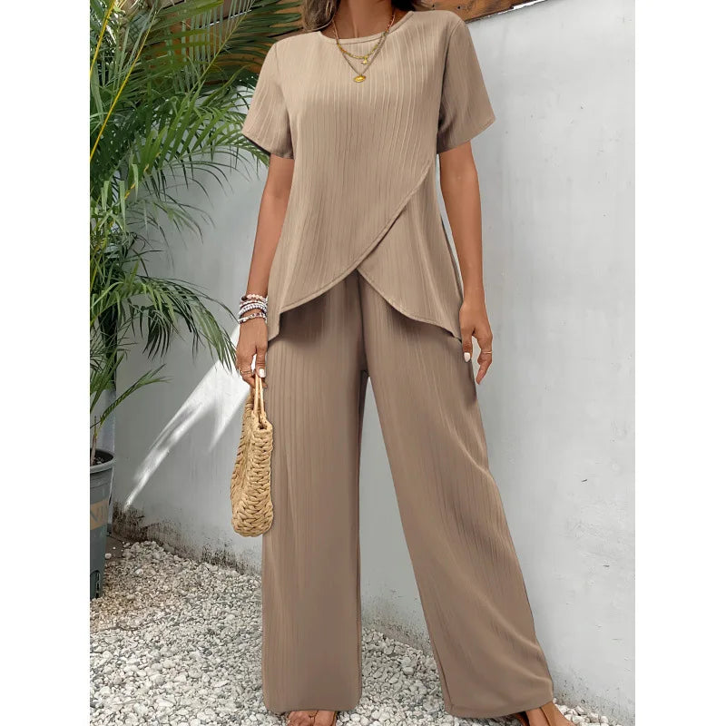 Lorrina | Chic Two-Piece Ensemble