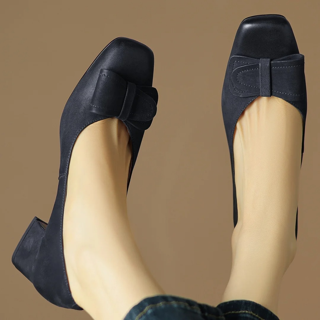 Roselle Leather High Heels