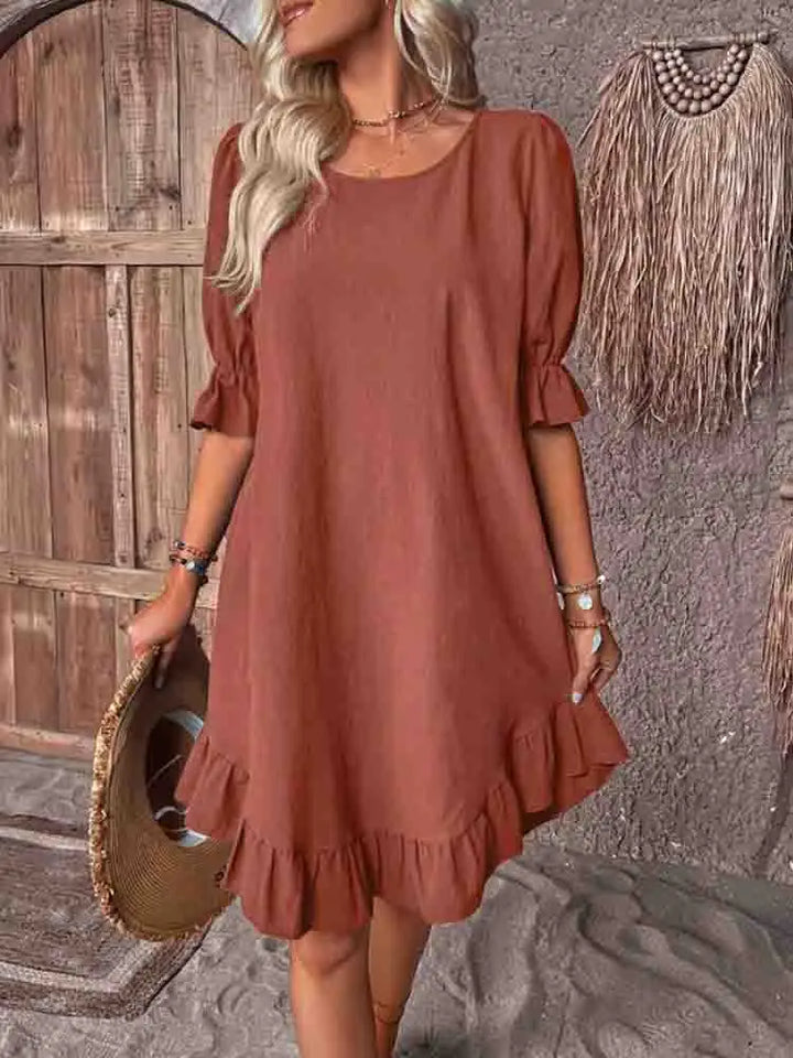 Sally | Ruffled Summer Dress