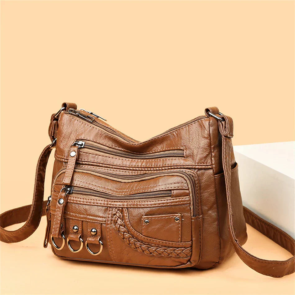 Olivia - Elegant Vintage Charm Shoulder Bag