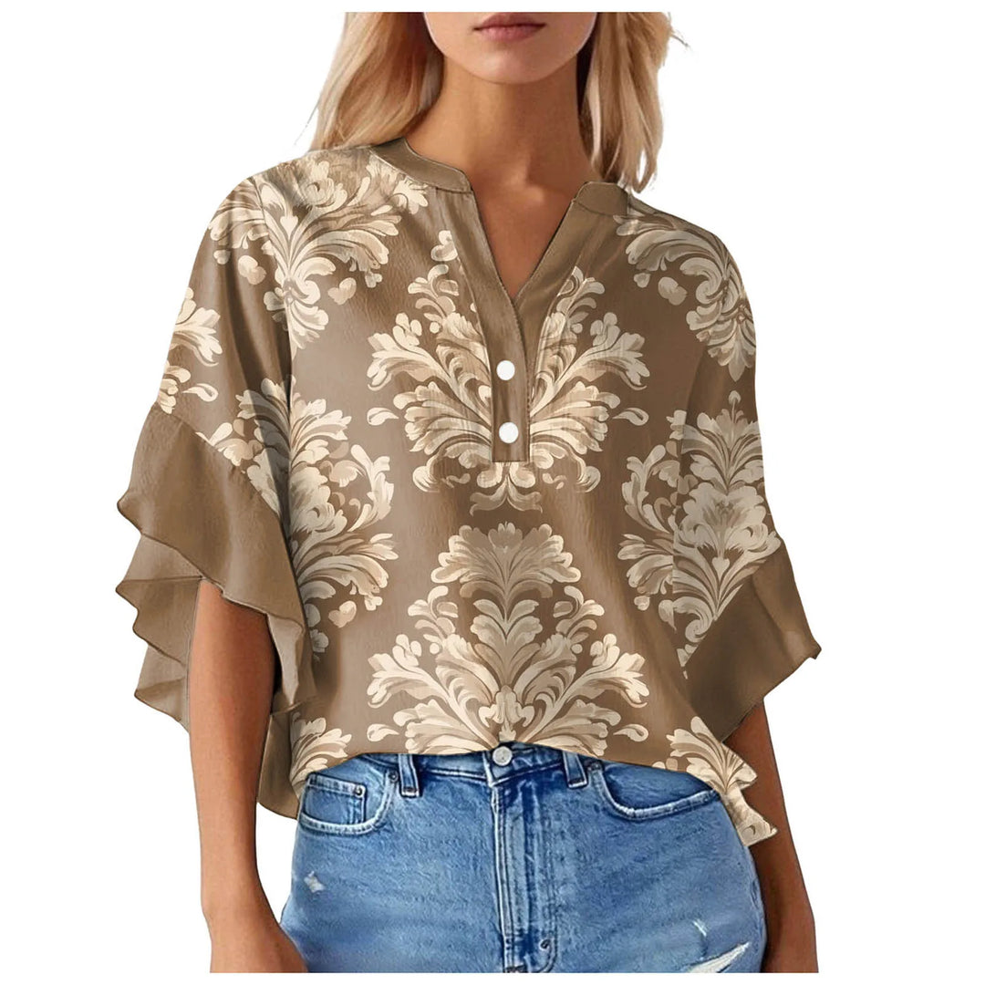 Timeless A-Line Evening Blouse