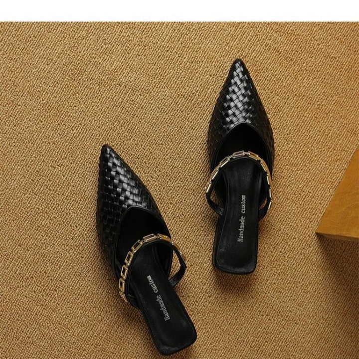 Delmira Elegant Pointed Slippers