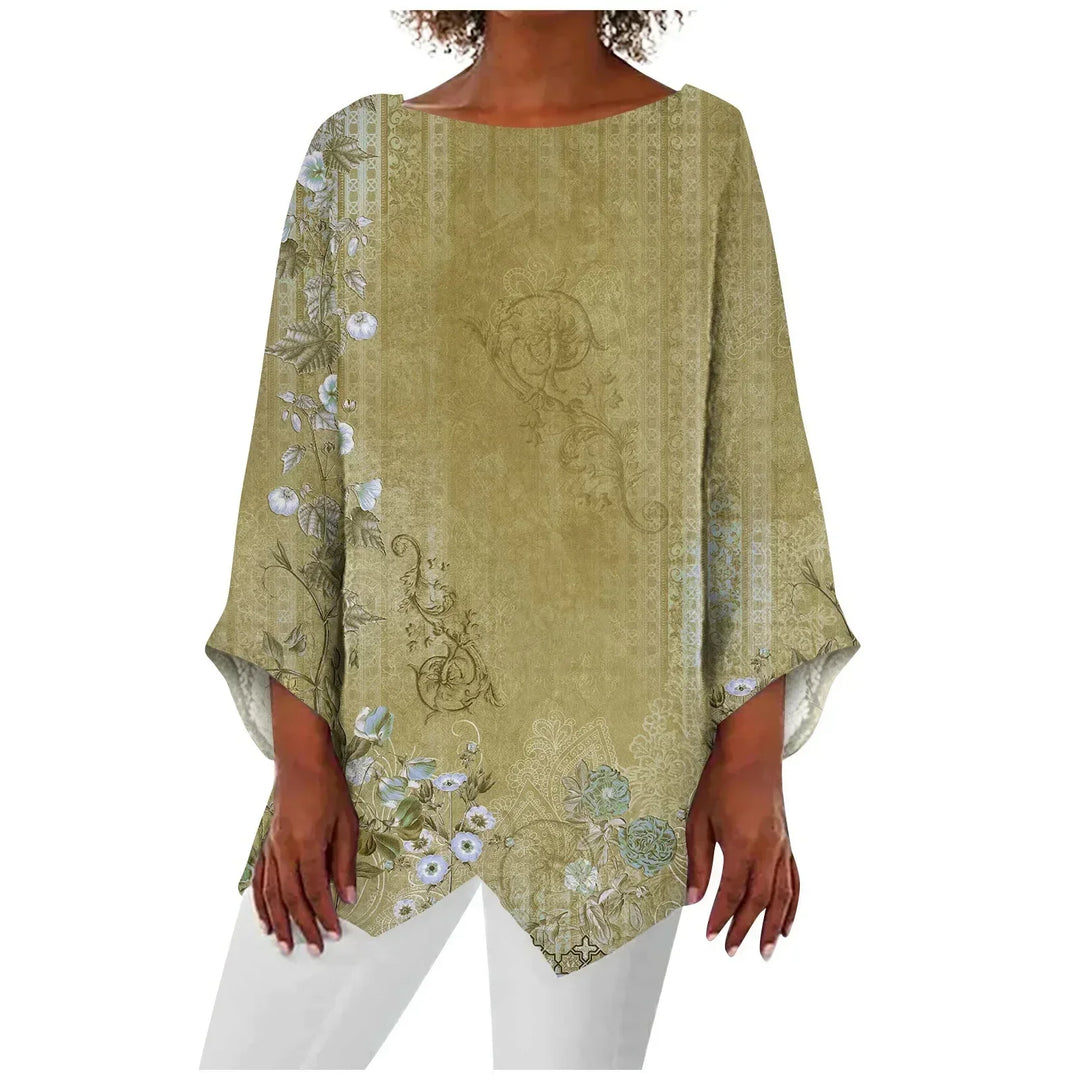 Serene Everyday Blouse - Comfortable Relaxed Fit