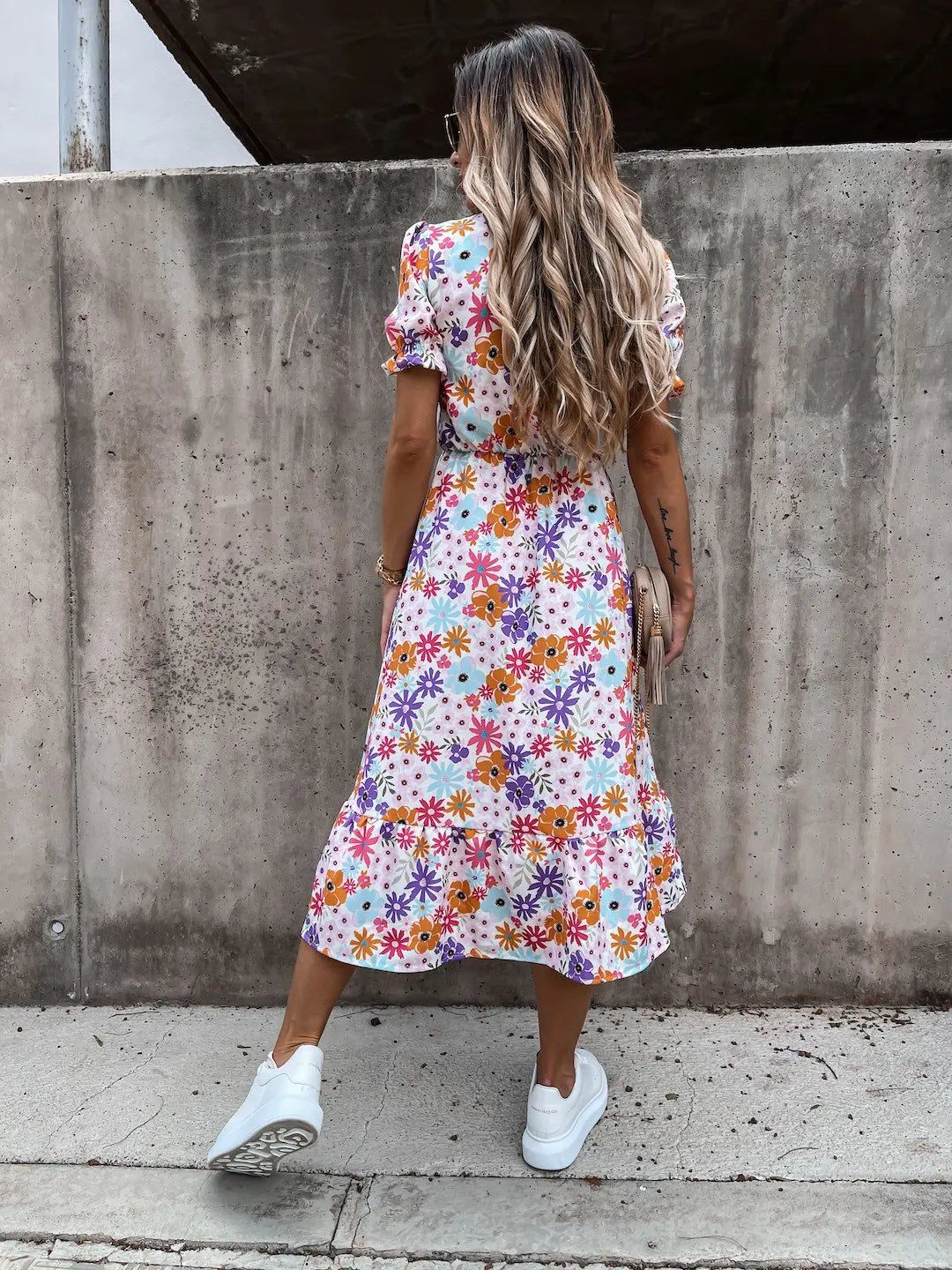Alaina - Graceful Floral Dress