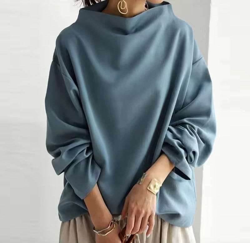 Elly | Relaxed High-Neck Tee