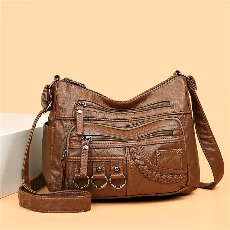 Olivia - Elegant Vintage Charm Shoulder Bag
