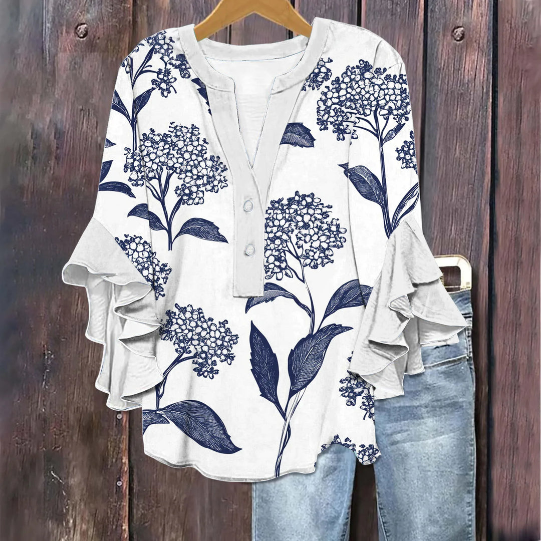 Timeless A-Line Evening Blouse