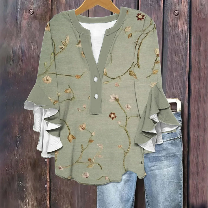 Timeless A-Line Evening Blouse