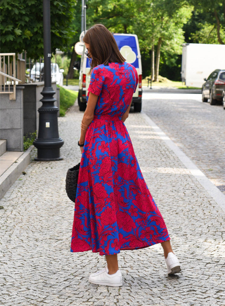 Aureza | Gentle Blossom Wrap Dress
