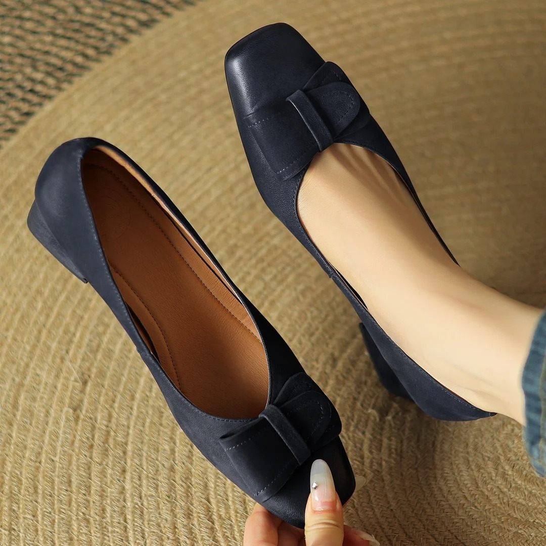 Roselle Leather High Heels