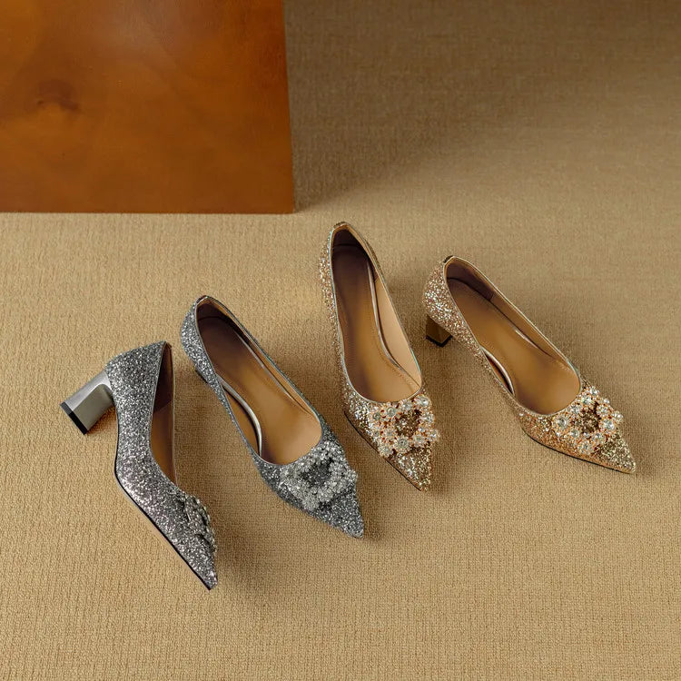 Glittering Gloria Heels