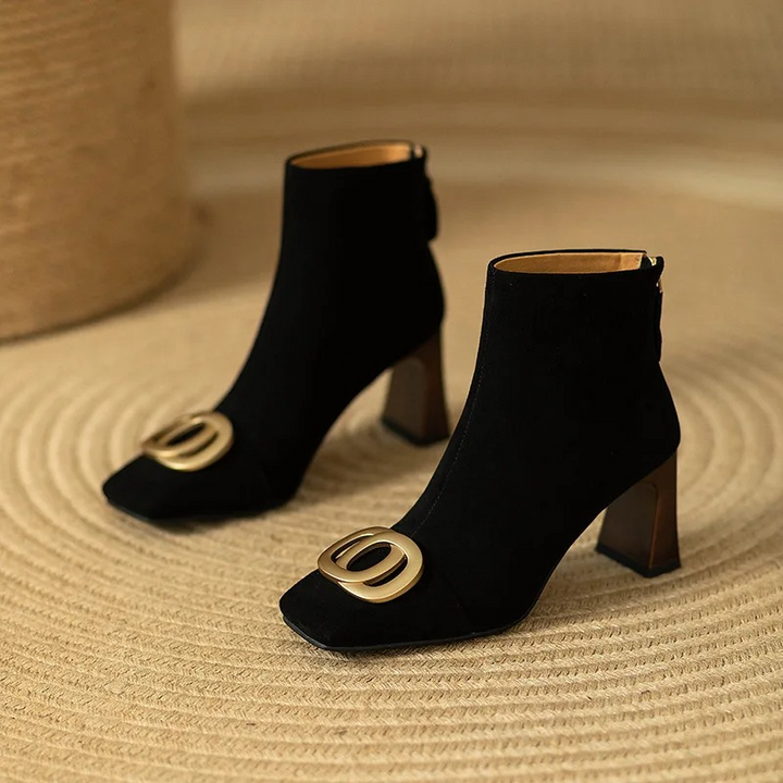 Velvet Opium Ankle Boots