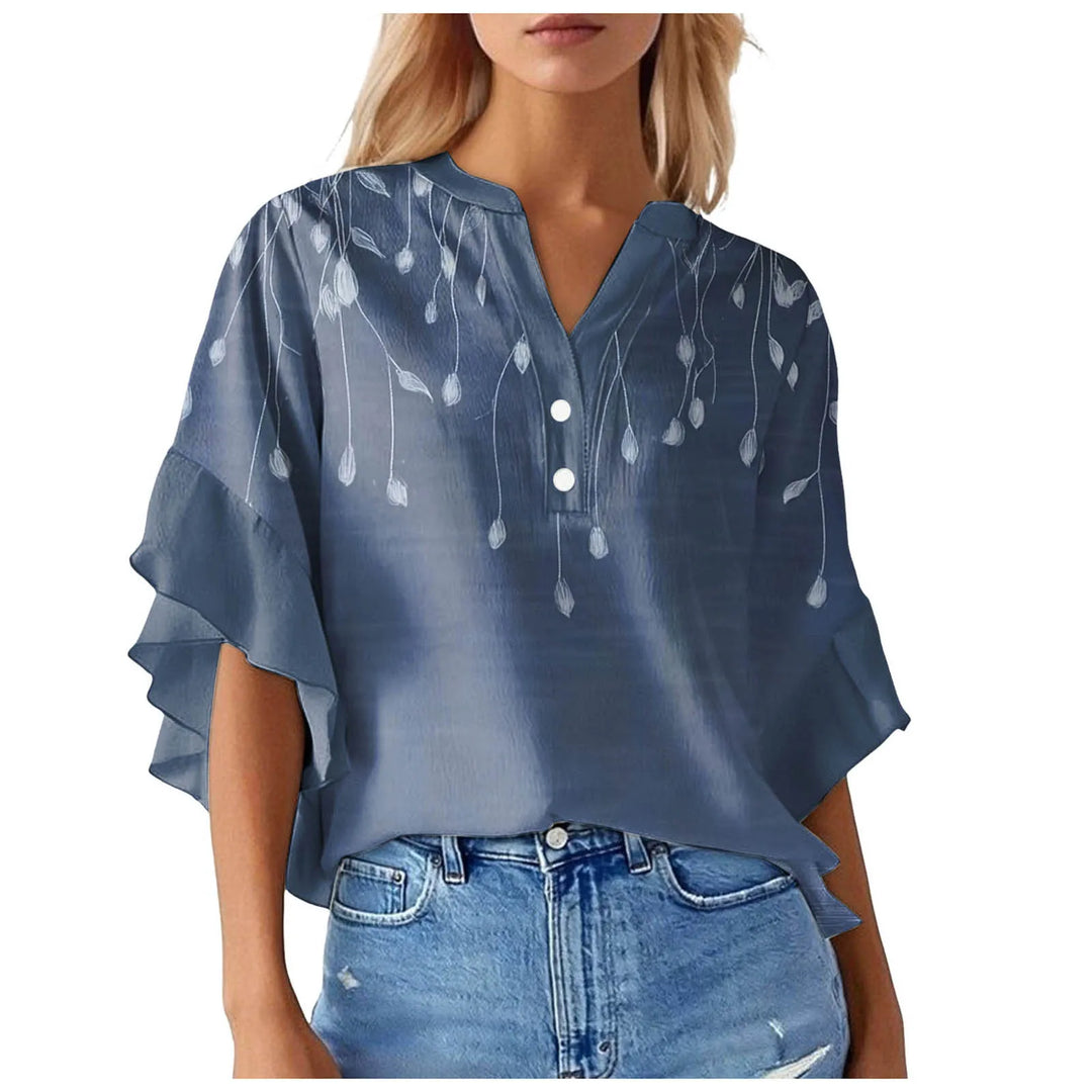 Timeless A-Line Evening Blouse