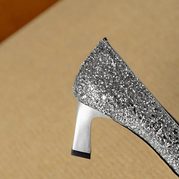 Glittering Gloria Heels