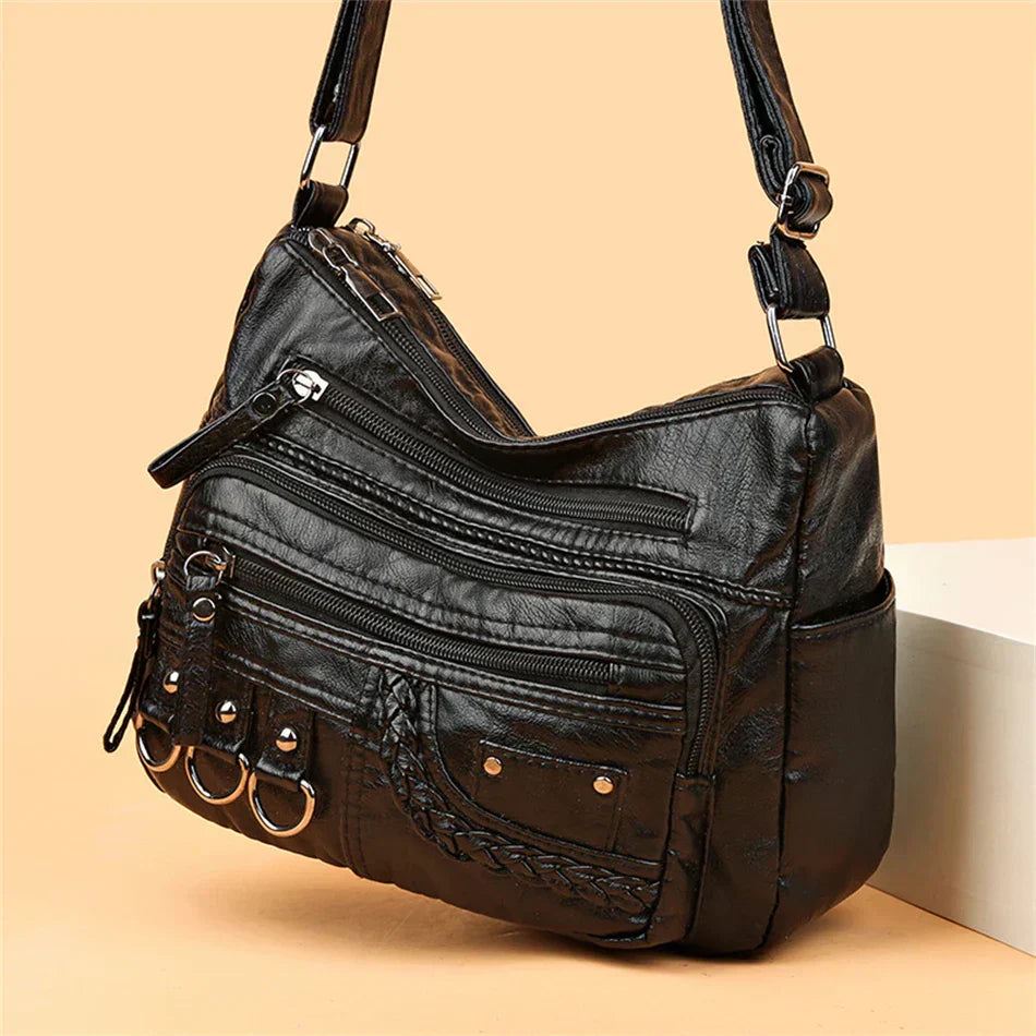 Olivia - Elegant Vintage Charm Shoulder Bag