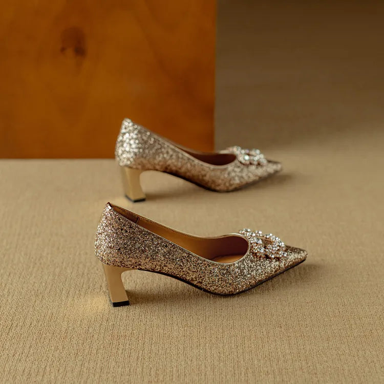 Glittering Gloria Heels