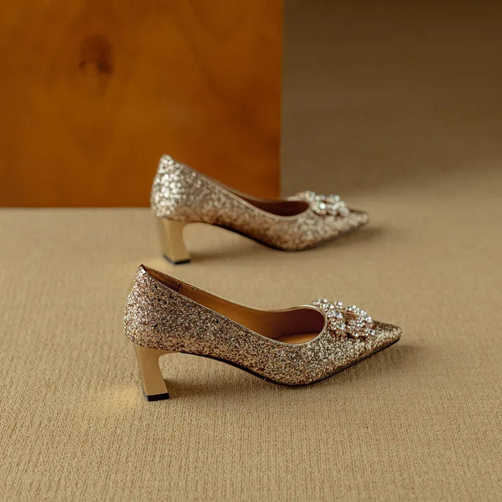 Glittering Gloria Heels