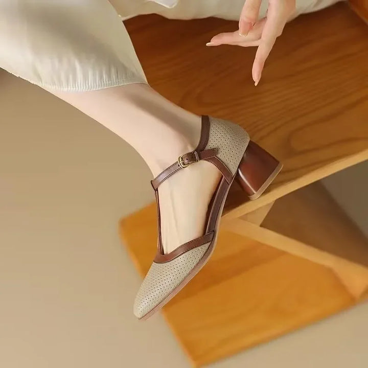 Isava Elegant Mid-Heel Footwear