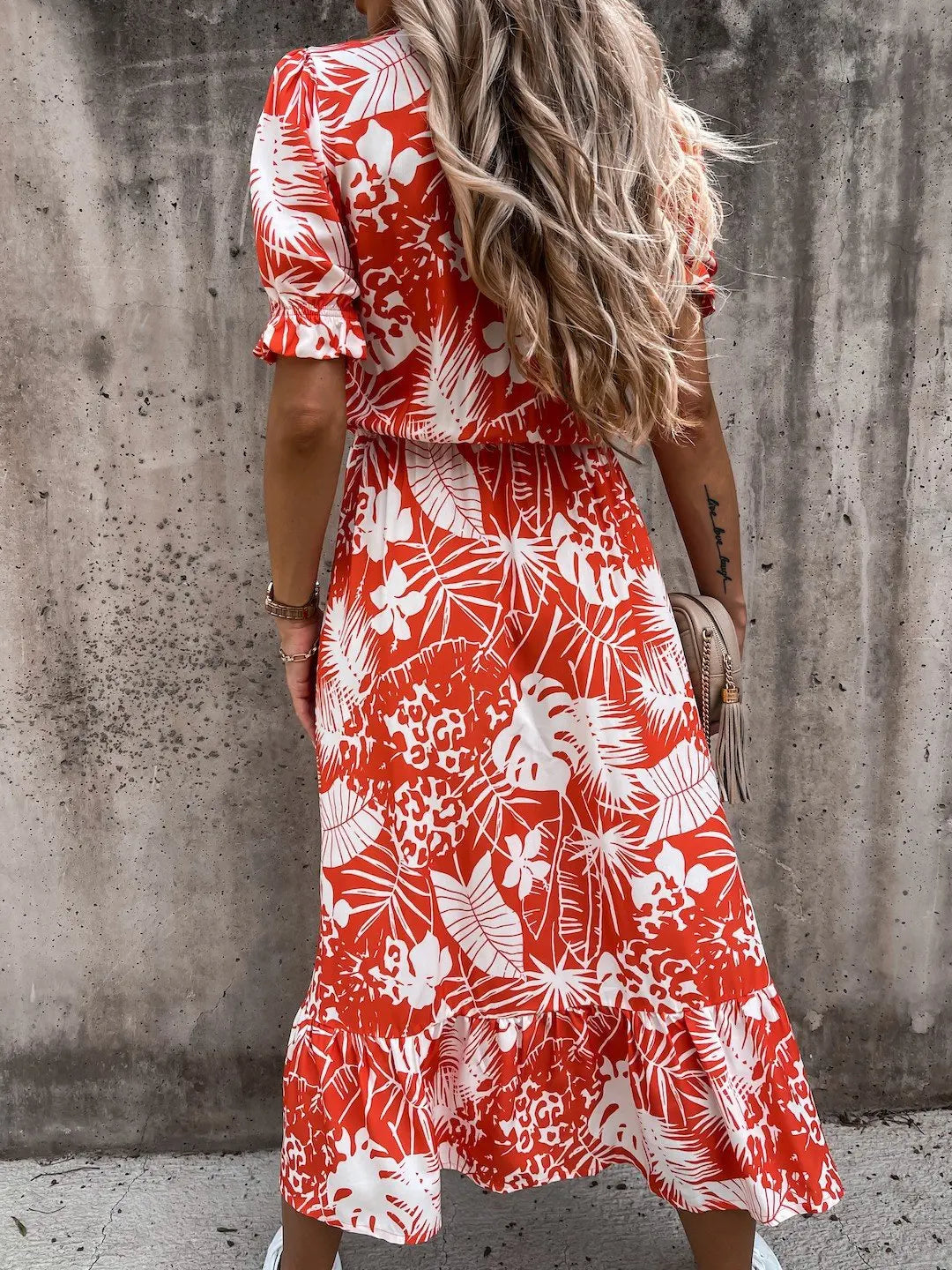 Alaina - Graceful Floral Dress