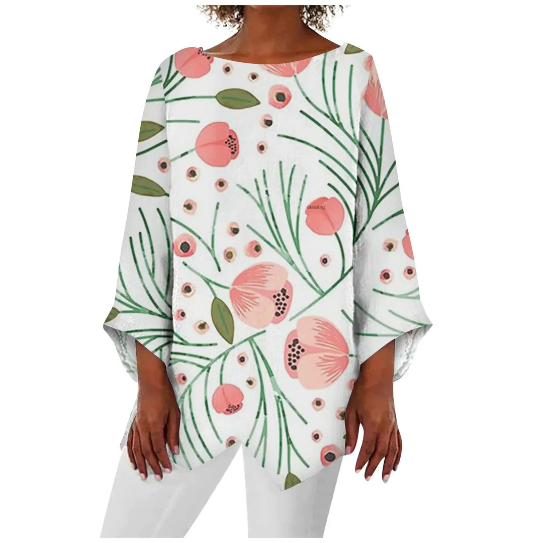 Serene Everyday Blouse - Comfortable Relaxed Fit