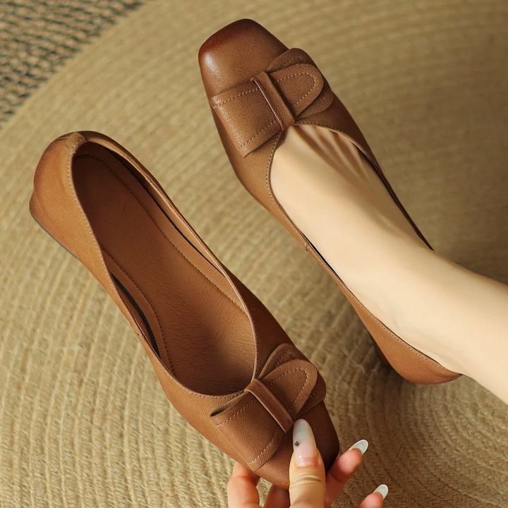 Roselle Leather High Heels