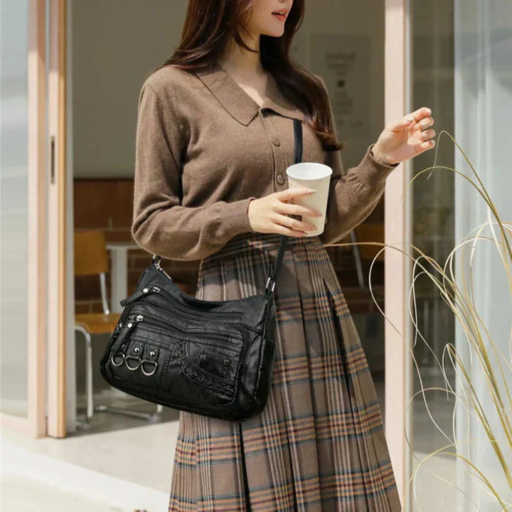 Olivia - Elegant Vintage Charm Shoulder Bag