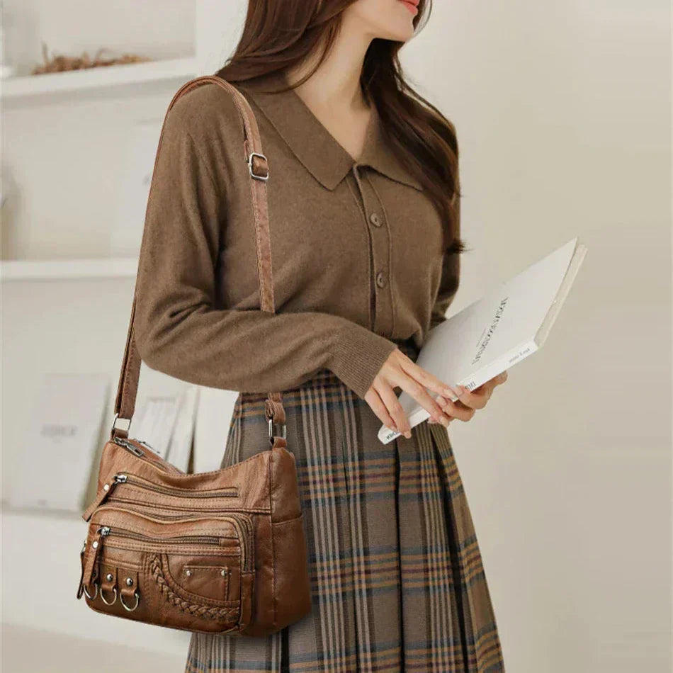 Olivia - Elegant Vintage Charm Shoulder Bag