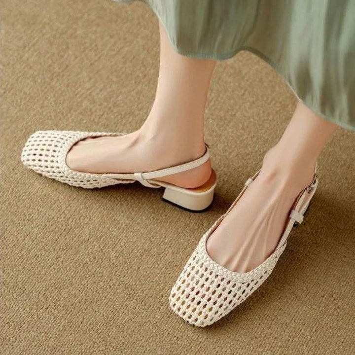 Lexi Stylish Mid Heel Sandals
