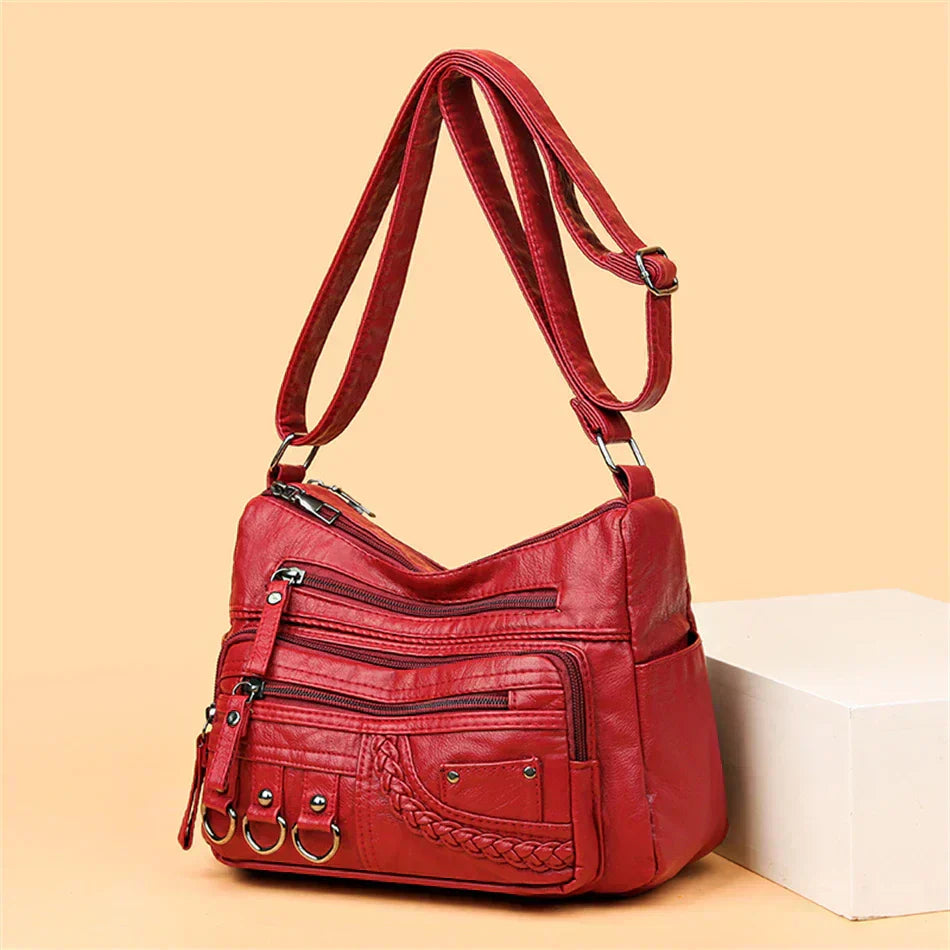Olivia - Elegant Vintage Charm Shoulder Bag