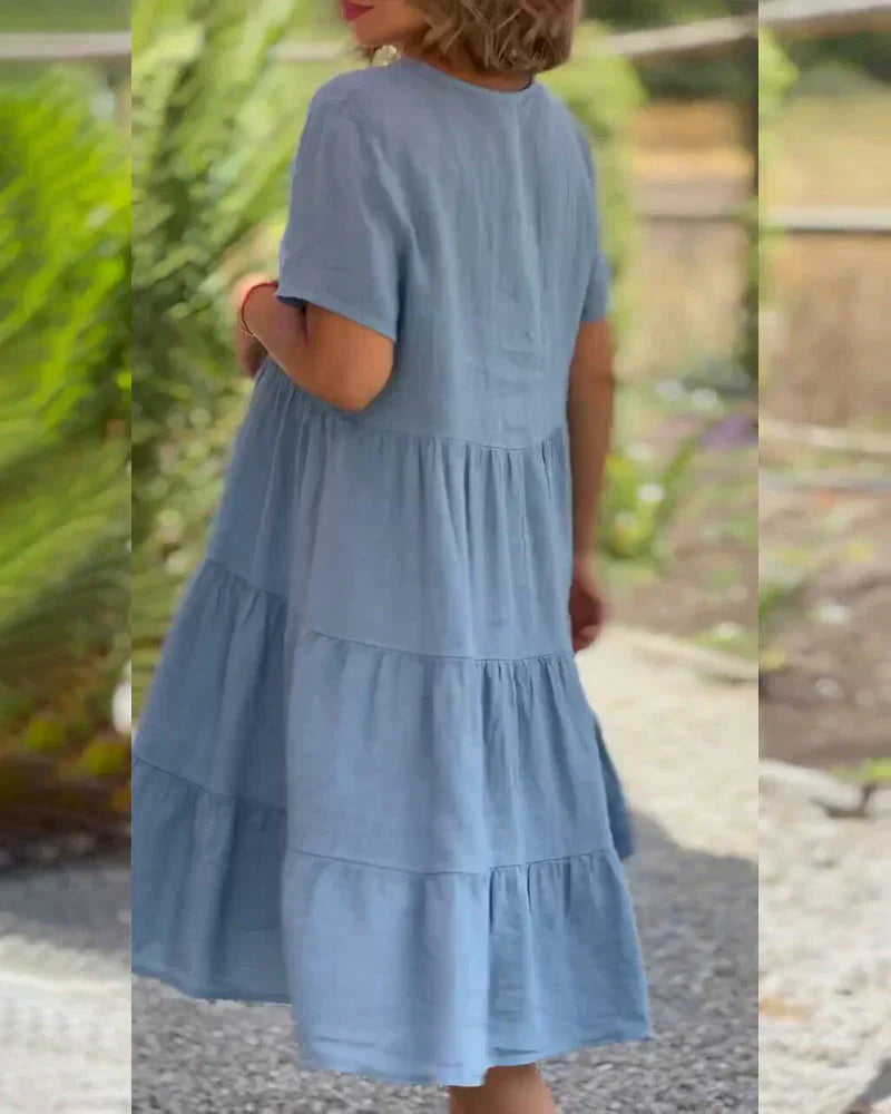 Bexley - Relaxed V-Neck Summer Dress