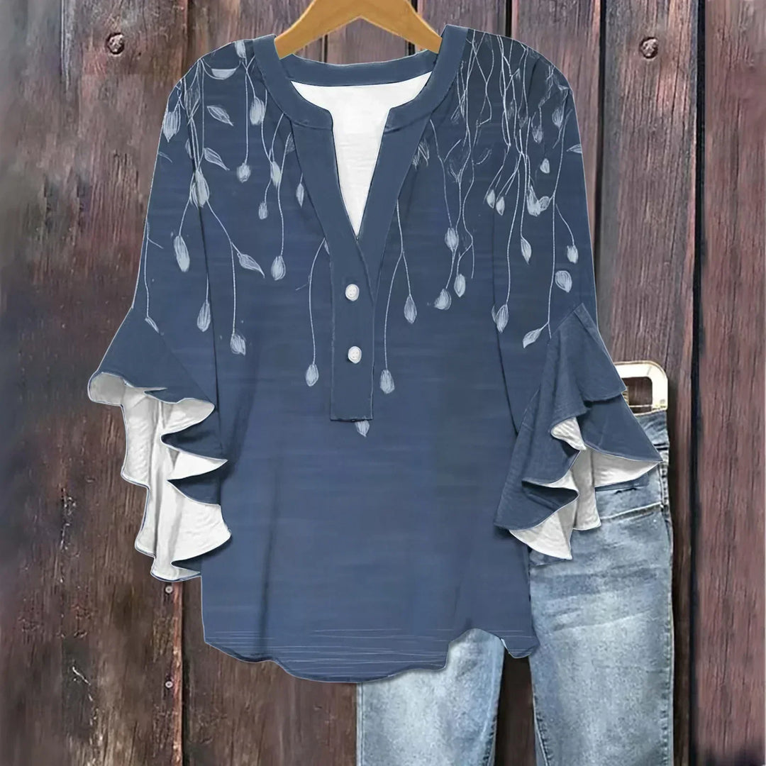 Timeless A-Line Evening Blouse