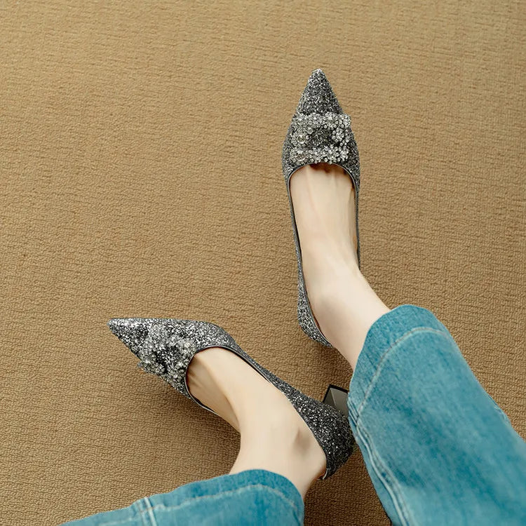 Glittering Gloria Heels