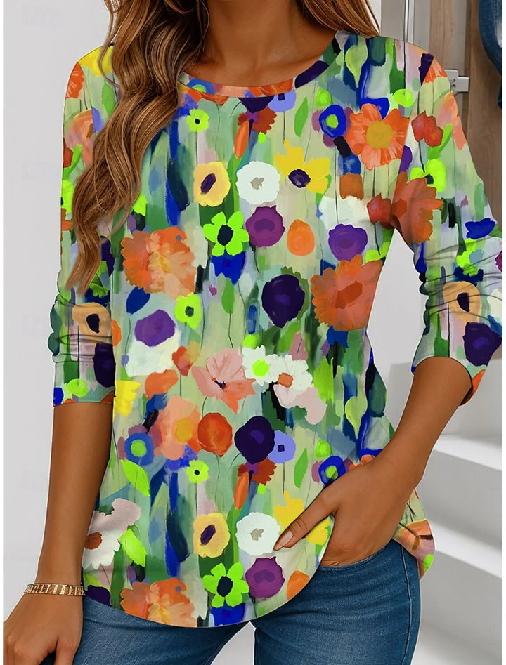 Charming Midi Blouse for Evening Wear