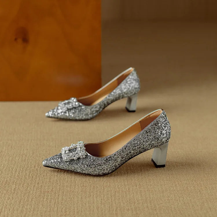 Glittering Gloria Heels