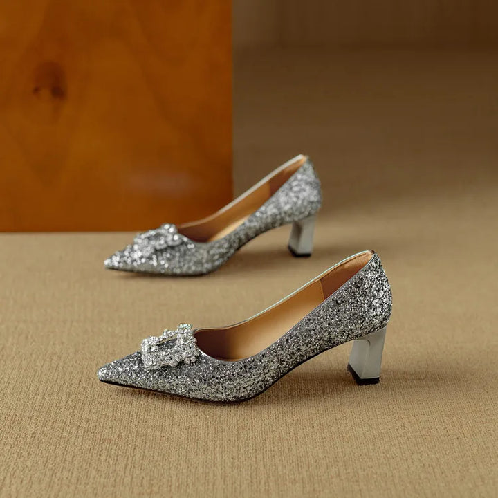 Glittering Gloria Heels