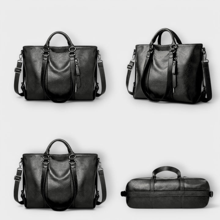 Olivia - Oversized Leather Tote