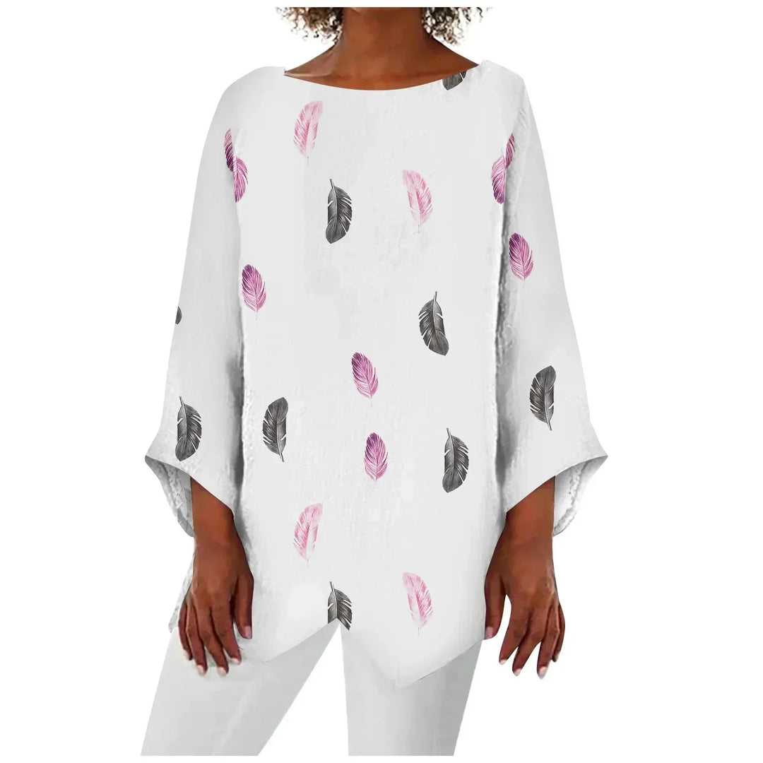 Serene Everyday Blouse - Comfortable Relaxed Fit