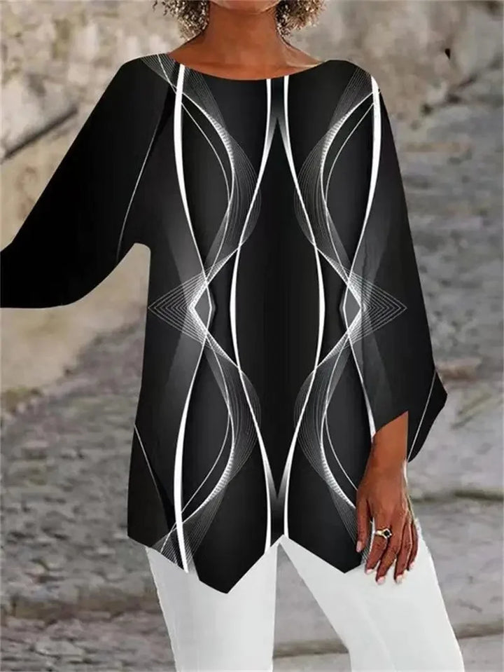 Serene Everyday Blouse - Comfortable Relaxed Fit